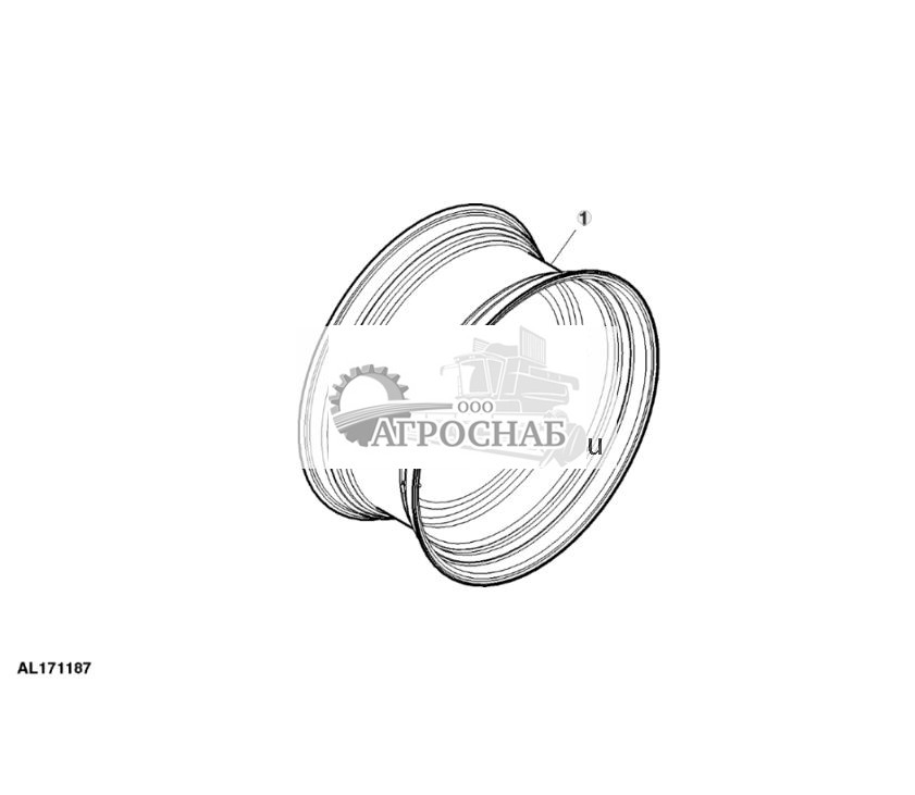 Заднее колесо, неподвижное, DW18LX38 - ST708307 125.jpg